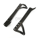 A pair of 52" Led Light Bar Windshield Mounting Brackets Offroad Light Bars Mounts for Jeep Wrangler JK 07-15