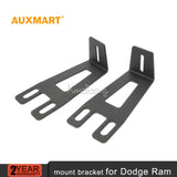 Auxmart 20 inch Straight offroad LED Work Light Bar Mounting Brackets for Dodge Ram 2500 3500 2003-2014