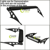 For Ford F150 Raptor LED Light Bar Mount Bracket Roof Upper Windshield 50 Inch Offroad Truck Lamp Mounting Clamp Kit