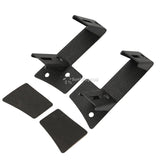 Auxmart 18W CREE Chips LED Work Light Spot/Flood Beam Offroad Light Led +Double Row A-pillar Mount Brackets For Jeep Wrangler JK