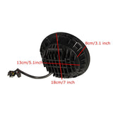 Round 7" 45W Daymaker With DRL Angle Eyes Halo LED Projector Motorcycle Headlight Bulb for Harley Davids harley levou farol