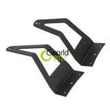 Offroad LED Light Bar Mount Bracket Upper Windshield 50 Inch Curved Straight Driving Lamp Mounting Kit for Ford F250 F350 F450