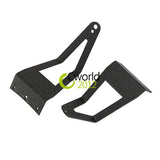 Offroad LED Light Bar Mount Bracket Upper Windshield 50 Inch Curved Straight Driving Lamp Mounting Kit for Ford F250 F350 F450