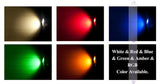 LED Rock Light 9W 3" Flood Beam For ATV UTV 4x4 4WD 12V 24V Buggy Sand SUV Offroad Motorcycle Boat Truck Bed Led Rocking Light