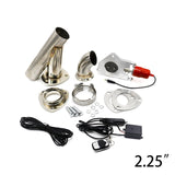 CNSPEED 2'' 2.25'' 2.5'' 3'' Inch Car Electric Stainless Exhaust Cutout Cut Out Dump Valve Switch with Remote control kit