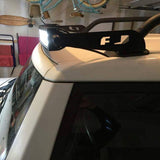 A pair of 52" Straight/Curved Light Bar Mounting brackets Led Light Bar Mounts for Toyota FJ  Cruiser 2007-2014