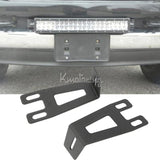 Auxmart 20 inch Straight offroad LED Work Light Bar Mounting Brackets for Dodge Ram 2500 3500 2003-2014